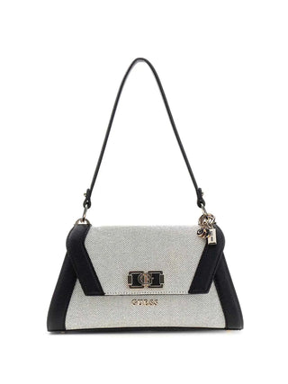 DAMEN-SCHULTERTASCHE - GUESS NATURAL-SCHWARZ - HWAG97 19190