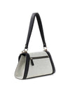 DAMEN-SCHULTERTASCHE - GUESS NATURAL-SCHWARZ - HWAG97 19190 2
