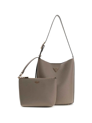 DAMEN-HOBO-TASCHE - GUESS TAUPE - HWBG69 74040