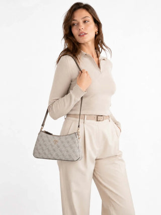 DAMEN-SCHULTERTASCHE - GUESS TAUPE - HWBG96 72730 3