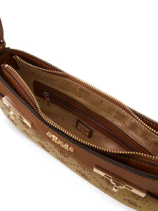 DAMEN-SCHULTERTASCHE - GUESS BRAUN - HWJP99 02170 3