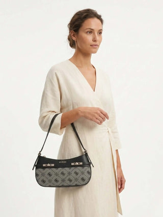 DAMEN-SCHULTERTASCHE - GUESS SCHWARZ - HWJP99 02170 4