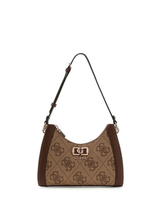 DAMEN-SCHULTERTASCHE - GUESS BRAUN - HWOS99 01180