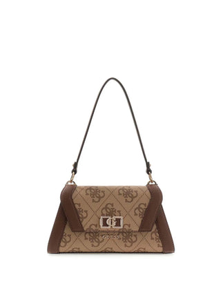 DAMEN-SCHULTERTASCHE - GUESS BRAUN - HWOS99 01190 1