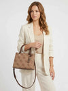 DAMENHANDTASCHEN - GUESS BRAUN - HWSO96 72050 4