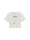 Mädchen-T-Shirt - Guess Kids Weiß - J6RI12 J1314 1