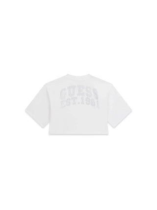 Mädchen-T-Shirt - Guess Kids Weiß - J6RI13 K8HM4 2