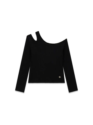 Mädchen-T-Shirt - Guess Kids Schwarz - J6RI29 KBZP4