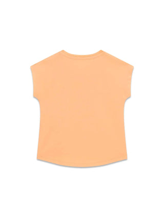 T-SHIRT BAMBINA - GUESS KIDS ARANCIO - K6GI03 K6YW4 2