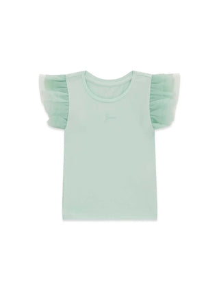 T-SHIRT BAMBINA - GUESS KIDS VERDE - K6GI19 K6YW4 1