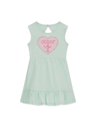 ABITO BAMBINA - GUESS KIDS VERDE - K6GK12 K6YW4