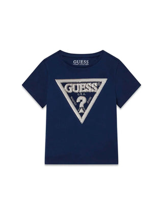 Mädchen-T-Shirt - Guess Kids Blau - K6RI10 K6YW4 1