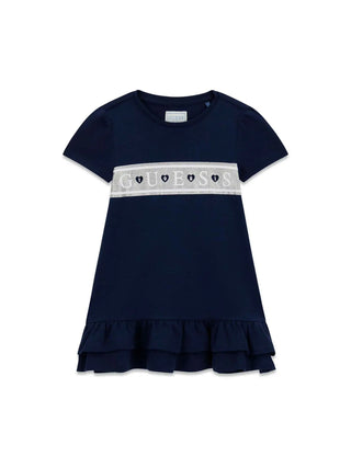 Mädchenkleid - Guess Kids Blau - K6RK13 KA6W4