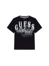 T-SHIRT RAGAZZO - GUESS KIDS NERO - L6GI13 K8HM4 1