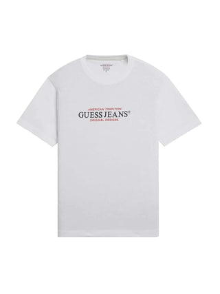 Herren-T-Shirt - Guess Jeans Weiß - M4YI42 K8FQ4