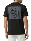 T-SHIRT UOMO - GUESS APPAREL NERO - M6GI27 K3249 2