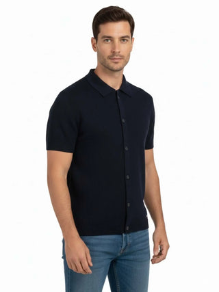 FELPA UOMO - GUESS JEANS BLU - M6GRZ1 Z3HM1 2