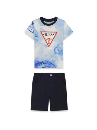 TUTA BAMBINO - GUESS KIDS BLU - N6GG00 K8HM4