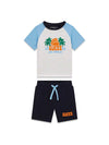 TUTA BAMBINO - GUESS KIDS BLU-BIANCO - N6GG03 K8HM4 1