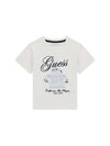 T-SHIRT BAMBINO - GUESS KIDS BIANCO - N6GI00 K8HM4 1