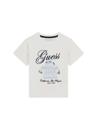 T-SHIRT BAMBINO - GUESS KIDS BIANCO - N6GI00 K8HM4 1