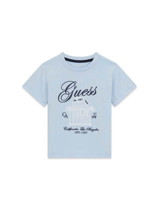 T-SHIRT BAMBINO - GUESS KIDS SKY - N6GI00 K8HM4 1