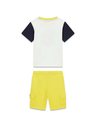 GUESS Kinder-Trainingsanzug, weiß-blau - N6RG05 K8HM4 2