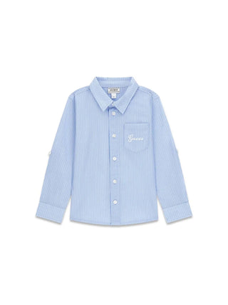 Kinderhemd - Guess Kids Blau - N6RH02 WE5W0 1