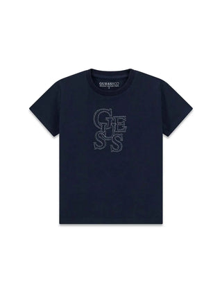 Kinder-T-Shirt - Guess Kids Blau - N6RI17 K8HM4