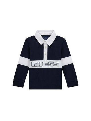 Kinder-Poloshirt - Guess Kinderblau - N6RP00 KCNQ4 1