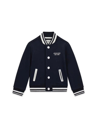 FELPA BAMBINO - GUESS KIDS BLU - N6RQ06 K0170 1