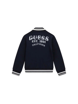 FELPA BAMBINO - GUESS KIDS BLU - N6RQ06 K0170 2