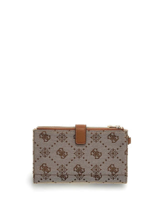 DAMENGELDBÖRSE - GUESS BRAUN - SWJP99 02157 2