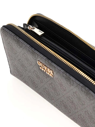 DAMENGELDBÖRSE - GUESS CARBON - SWLG96 48146 3