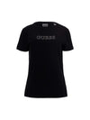 DAMEN-T-SHIRT - GUESS ATHLEISURE SCHWARZ - V3BI11 J1314 1