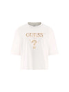 DAMEN-T-SHIRT - GUESS ATHLEISURE OFF WHITE - V4YI06 I3Z14 1