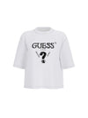 DAMEN-T-SHIRT - GUESS ATHLEISURE WEISS - V4YI06 I3Z14 1