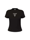 T-SHIRT DONNA - GUESS ATHLEISURE NERO - V4YI21 KCDH1 1