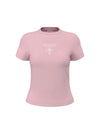 DAMEN-T-SHIRT - GUESS ATHLEISURE PINK - V4YI21 KCDH1 1