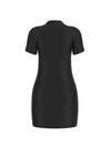 DAMENKLEID - GUESS ATHLEISURE SCHWARZ-WEISS - V4YK02 KCDH1 2