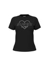 DAMEN-T-SHIRT - GUESS ATHLEISURE SCHWARZ - V5GI10 K9RM1 1