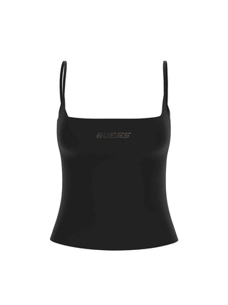 DAMEN-TOP - GUESS ATHLEISURE SCHWARZ - V5GP22 J1314