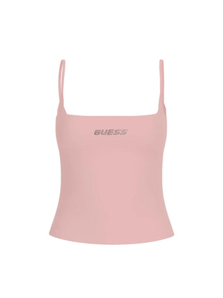 DAMEN-TOP - GUESS ATHLEISURE PINK - V5GP22 J1314