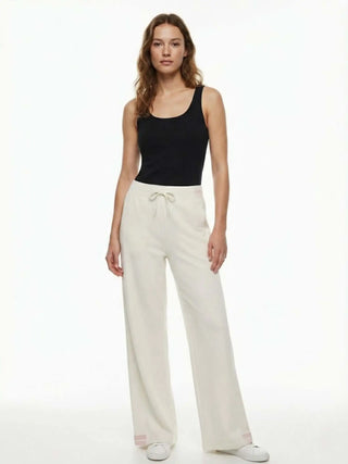 PANTALONE DONNA - GUESS ATHLEISURE BIANCO - V6GB06 Z0651 2