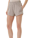 SHORT DONNA - GUESS ATHLEISURE BIANCO - V6GD02 K2959 1
