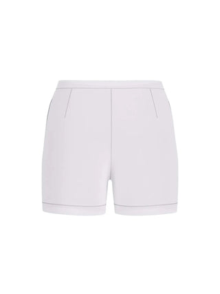 SHORT DONNA - GUESS ATHLEISURE BIANCO - V6GD17 K3158 2
