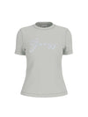 T-SHIRT DONNA - GUESS ATHLEISURE GRIGIO - V6GI01 K2962 1