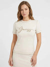 T-SHIRT DONNA - GUESS ATHLEISURE TORTORA - V6GI01 K2962 3