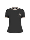 T-SHIRT DONNA - GUESS ATHLEISURE NERO - V6GI05 K2966 1