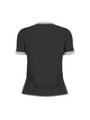 T-SHIRT DONNA - GUESS ATHLEISURE NERO - V6GI05 K2966 2
